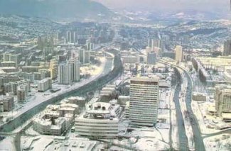 Sarajevo in winter